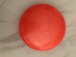 Image of a plastic balance ball to support the text