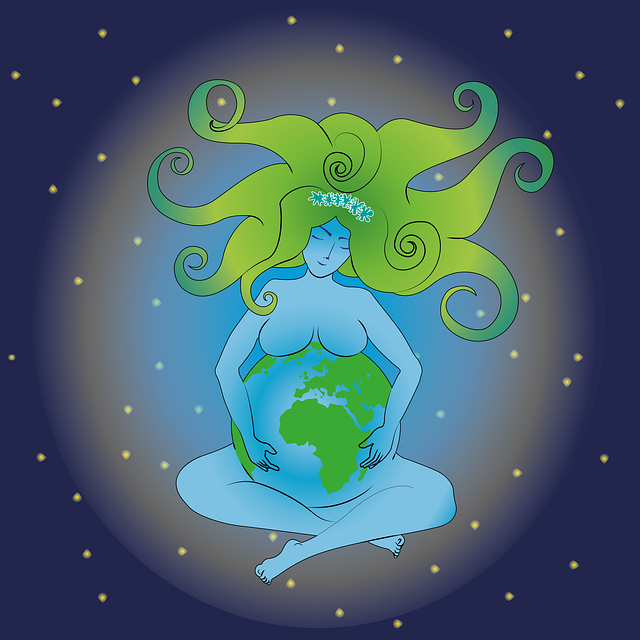 Image depicts mother nature which is in the post