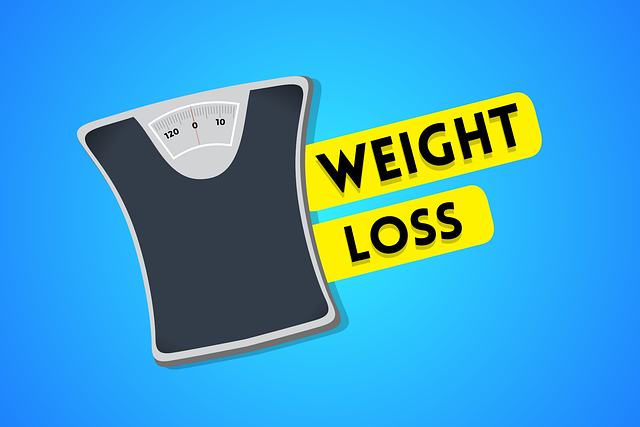 Image of scales to support subject of weight loss