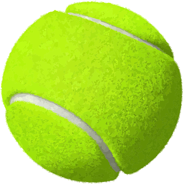 Image of a tennis ball to support the text