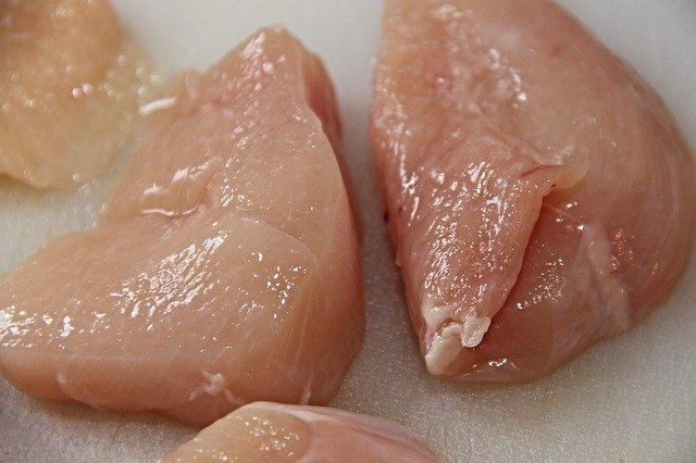 Image of chicken breast high in protein