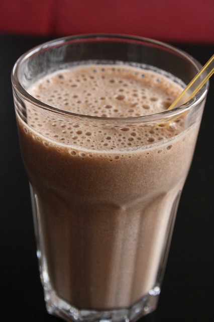 Image of a protein shake to support the text