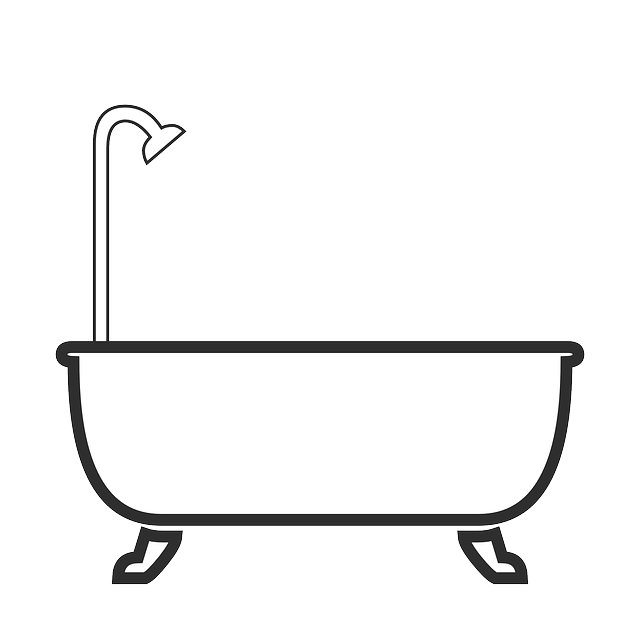 Image of a bath with shower