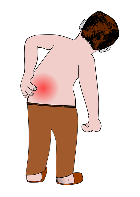 Image of back pain on a person to suppoty the text