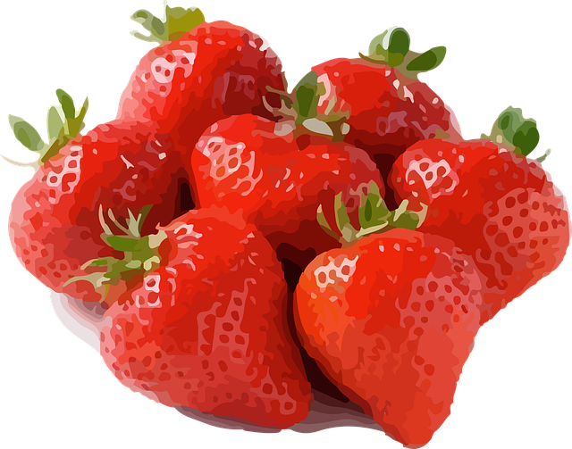 Image of Strawberries to support the text