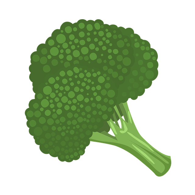 Image of broccoli as healthy food to support the text