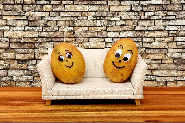 Image of couch potatoes to support the text low fitness indicates you may suffer from bone loss leading to osteoporosis
