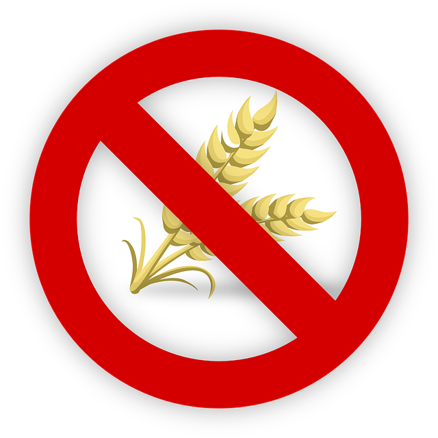 Image of a food alergy sign to support the text