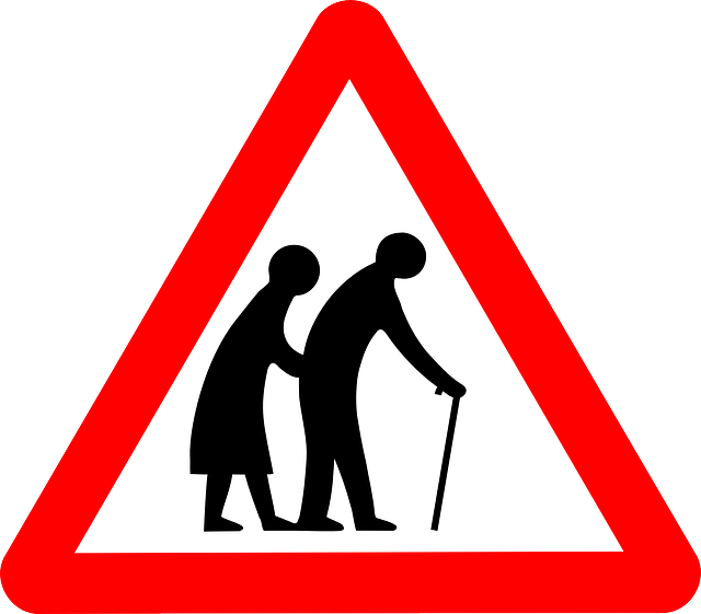 Image of elderly people to support the text