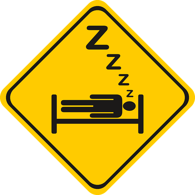 Image of a body snoring to support the text sleep apnoea