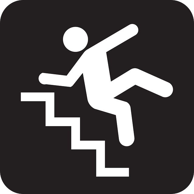 Falling on stairs can be prevented with strong hand grip