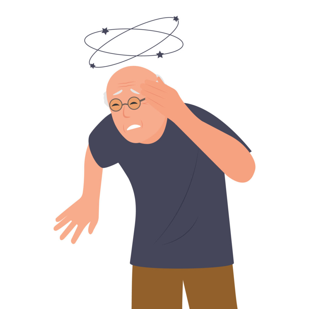 Dizziness or lightheadedness can be caused by disturbances in the brain, the gastrointestinal system, vision or the inner ear. For example, dizziness is one of the most common symptoms that cause people to seek medical attention.