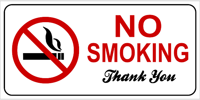 No Smoking it can affect your hearing and cause loss