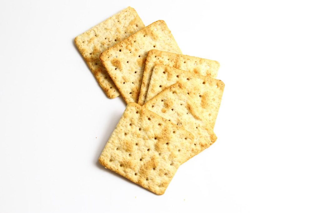 Crackers contain trans fats a not healthy fat for older adults