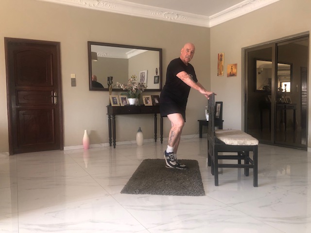 Balance Exercise Single Leg Raise