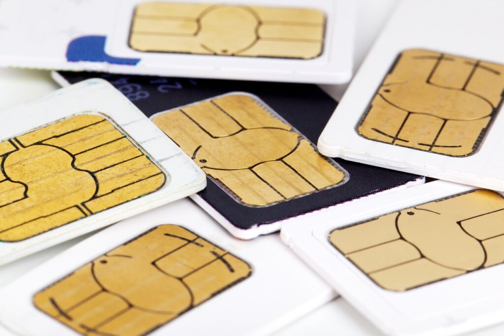 SIM swapping happens when a thief steals your number. But assigns it to a new SIM card in a phone they control.