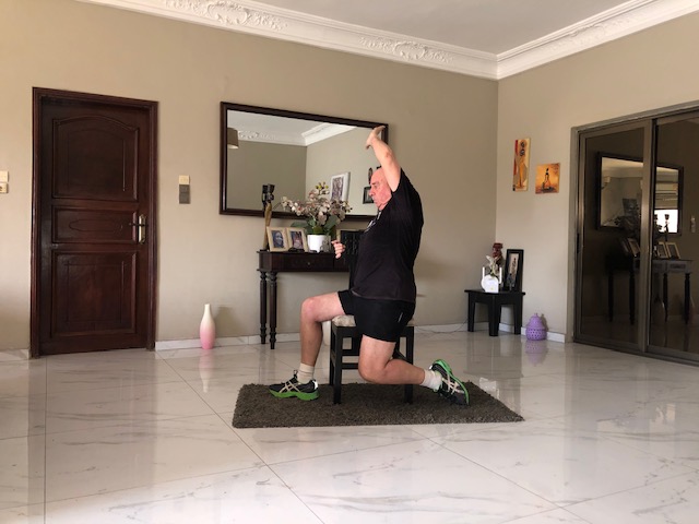 Stretching our quadriceps is often overlooked by older adults. A seated quad stretch is not only easy but also very effective.