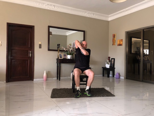 Stretches for Older Adults. The shoulder stretch will not only improve your range of motion in the shoulder joint into flexion and adduction but also improve the mobility of your elbow and wrist. 