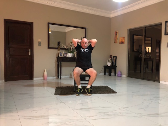 Seated tricep extention As the name suggests, the triceps have 3 heads. Situated on the back of the arm and making up around 2/3 of upper arm muscle and strength