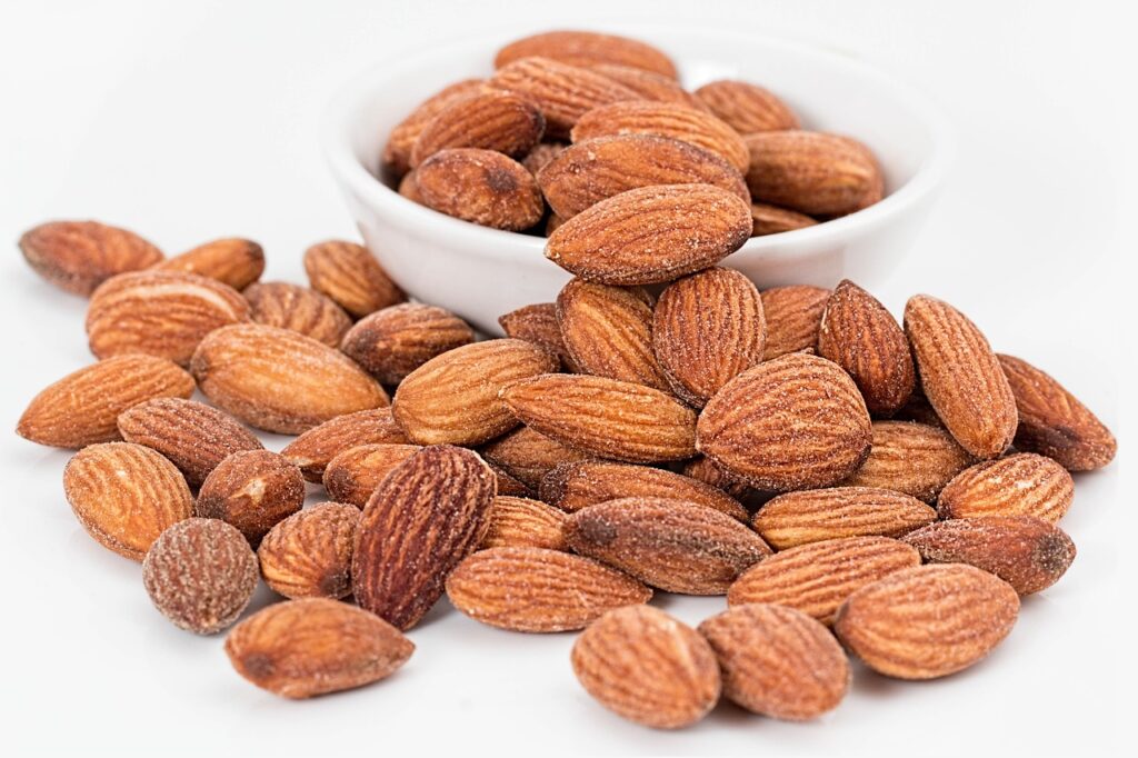 Raw nuts, particularly almonds and walnuts, offer fiber, vitamins, protein, polyunsaturated and monounsaturated fats, and magnesium to help reduce inflammation and blood pressure. So then, nuts could help clear arteries and prevent blockage when one serving is consumed daily.