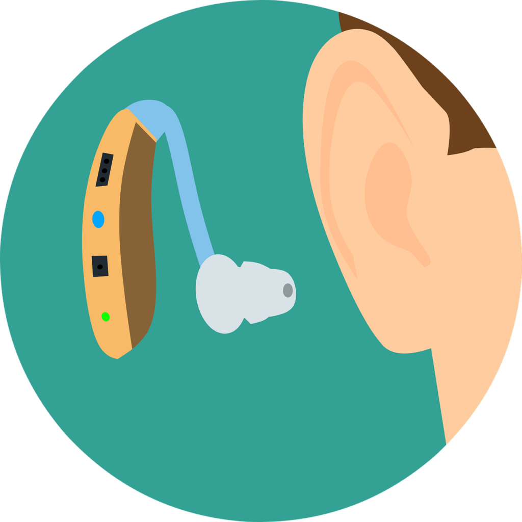hearing aids can really help. Hearing aids work by making sounds louder – they can’t make your hearing normal again. 