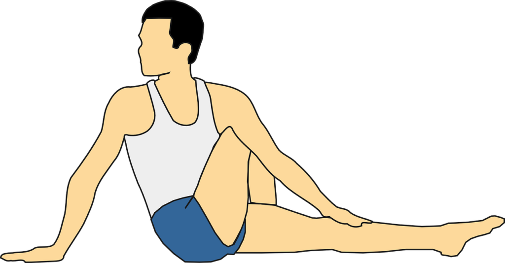 As you lower yourself to the floor, your back muscles are effectively stretched, and as you push yourself to the starting position, your biceps obtain a full stretch. 