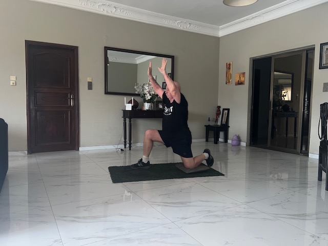 The samson stretch is effective at stretching out the often-ignored psoas and hip flexors. These can become weak and tight from being sedentary.