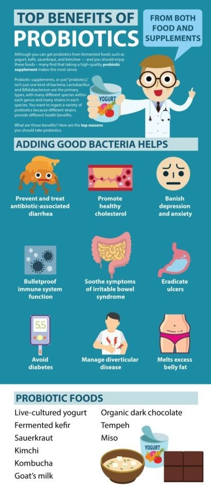 The beneficial microbes that live in different parts of our bodies assist us in a variety of ways. One of the most important ways is by fighting off the more harmful types of bacteria, fungi, viruses and parasites that might also want to live with us. Probiotics, in theory, fight on the side of your beneficial microbes.