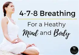 The 4-7-8 Breathing Method. This simple breathing pattern calms the nervous system.